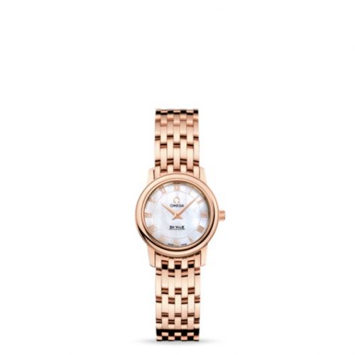 De Ville Prestige Quartz 22 Red Gold / MOP / Bracelet