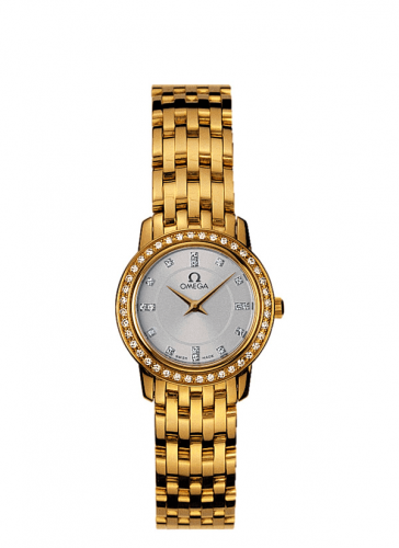 De Ville Prestige Quartz 22 Yellow Gold / Diamond / Silver / Bracelet