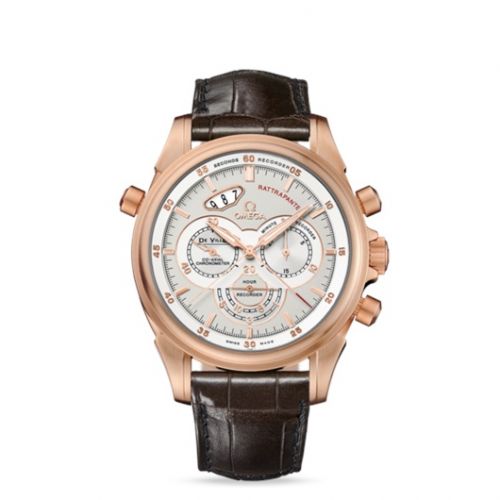 De Ville Co-Axial 44 Chronoscope Rattrapante II Red Gold / Silver