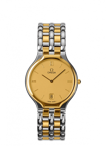 De Ville Symbol 32 Stainless Steel / Yellow Gold  / Champagne / Bracelet