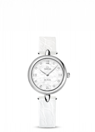De Ville Prestige Dewdrop Quartz 27.4 Stainless Steel / MOP
