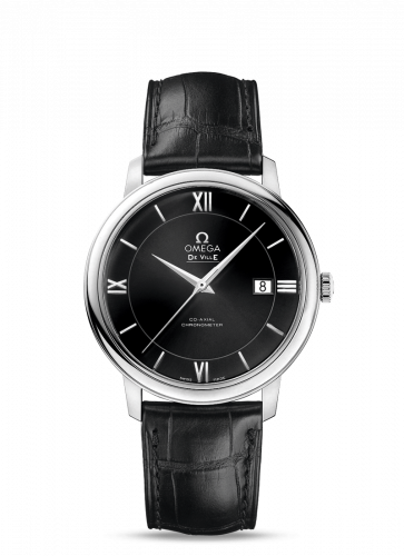 De Ville Prestige Co-Axial 39.5 Stainless Steel / Black