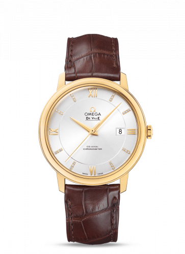 De Ville Prestige Co-Axial 39.5 Yelllow Gold / Silver