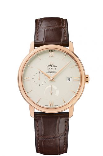 De Ville Prestige Co-Axial 39.5 Power Reserve Red Gold / Ivory / GUM Red Square
