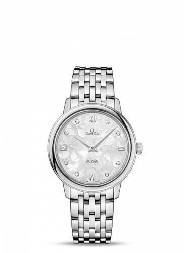 De Ville Prestige Quartz 32.7 Butterfly Stainless Steel / Silver / Bracelet