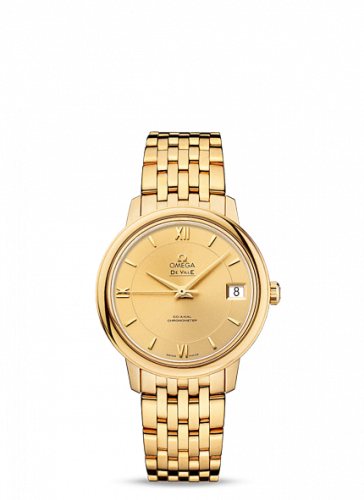 De Ville Prestige Co-Axial 32.7 Yellow Gold / Gold / Bracelet