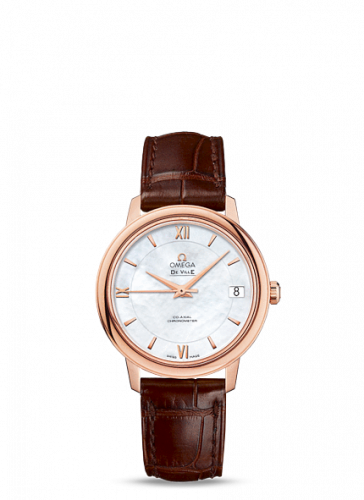 De Ville Prestige Co-Axial 32.7 Red Gold / MOP