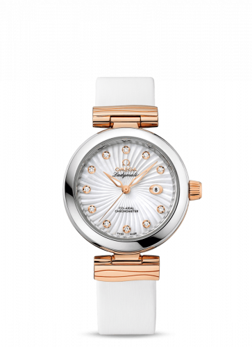 LadyMatic Co-Axial 34 Stainless Steel / Red Gold / MOP