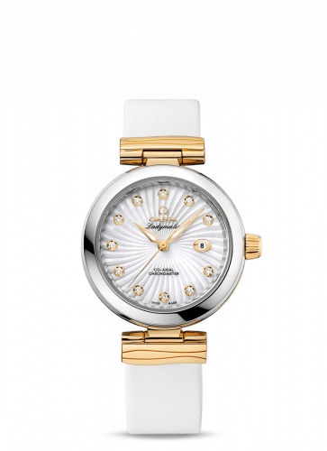LadyMatic Co-Axial 34 Stainless Steel / Yellow Gold / MOP