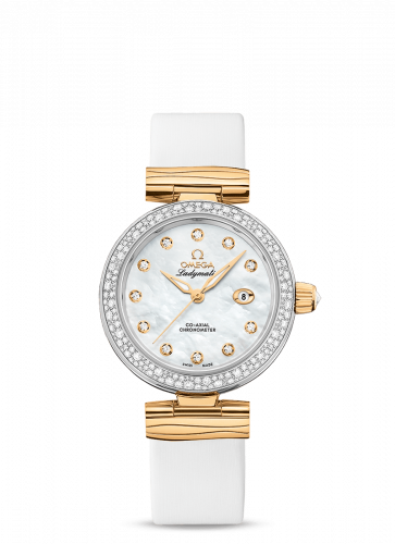 LadyMatic Co-Axial 34 Stainless Steel / Yellow Gold / Diamond / MOP