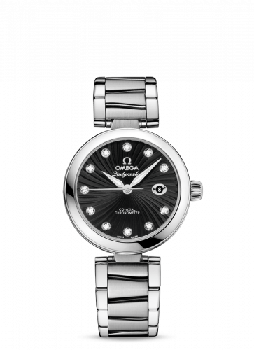 LadyMatic Co-Axial 34 Stainless Steel / Black / Bracelet