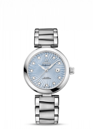 LadyMatic Co-Axial 34 Stainless Steel / Blue MOP / Bracelet