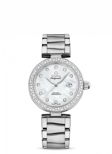 LadyMatic Co-Axial 34 Stainless Steel / Diamond / MOP / Bracelet