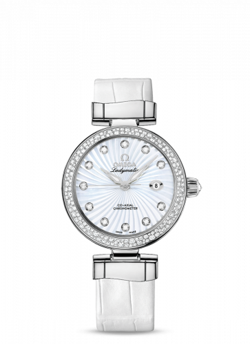LadyMatic Co-Axial 34 Stainless Steel / Diamond / MOP