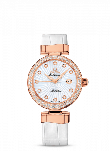 LadyMatic Co-Axial 34 Red Gold / Diamond / MOP