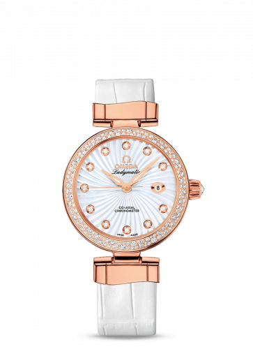 LadyMatic Co-Axial 34 Red Gold / Diamond / MOP