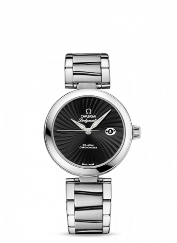 LadyMatic Co-Axial 34 Stainless Steel / Black / Bracelet