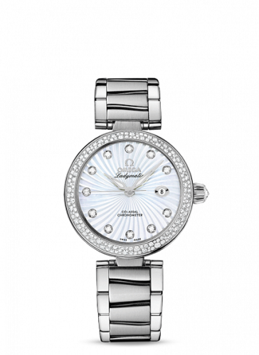 LadyMatic Co-Axial 34 Stainless Steel / Diamond / MOP / Bracelet