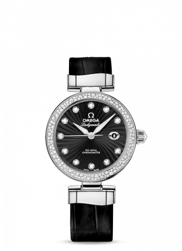 LadyMatic Co-Axial 34 Stainless Steel / Diamond / Black