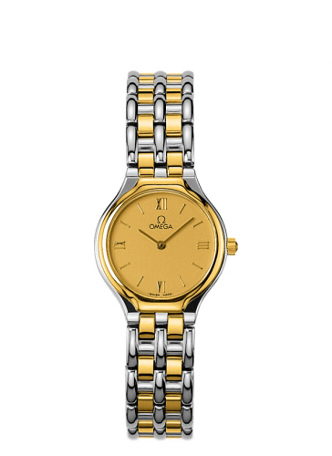 De Ville Symbol 23.5 Stainless Steel / Yellow Gold  / Champagne / Bracelet
