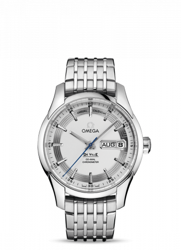 De Ville Hour Vision Co-Axial Annual Calendar Stainless Steel / Silver / Bracelet