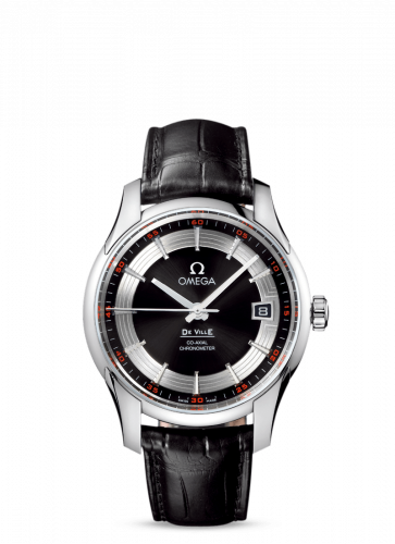 De Ville Hour Vision Co-Axial Stainless Steel / Black