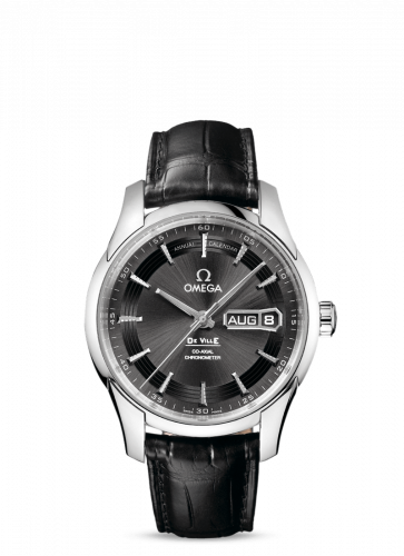 De Ville Hour Vision Co-Axial Annual Calendar Stainless Steel / Slate