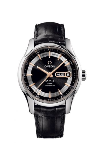 De Ville Hour Vision Co-Axial Annual Calendar White Gold / Black
