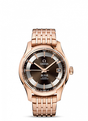 De Ville Hour Vision Co-Axial Red Gold / Brown / Bracelet