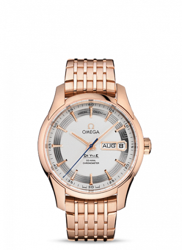 De Ville Hour Vision Co-Axial Annual Calendar Red Gold / Silver / Bracelet