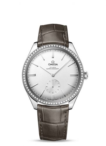 De Ville Trésor Master Chronometer Small Seconds Stainless Steel / Diamond / Silver