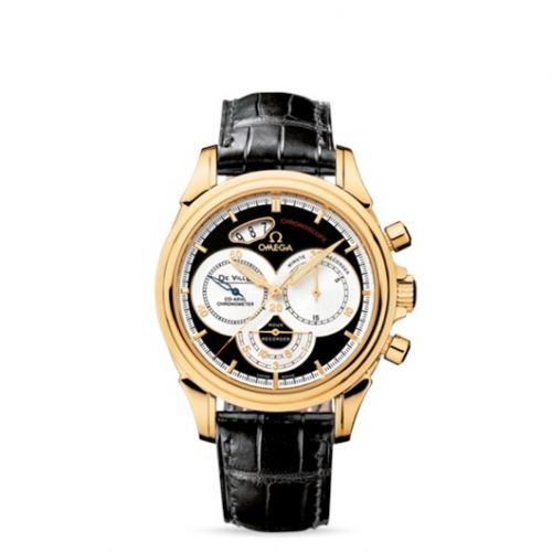 De Ville Co-Axial 41 Chronoscope Yellow Gold / Black