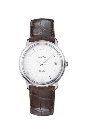 De Ville Prestige Quartz 34.4 Stainless Steel / Silver
