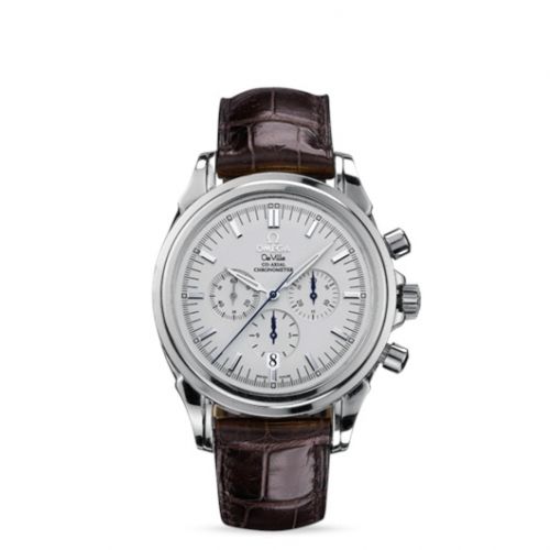 De Ville Co-Axial 41 Chronograph Stainless Steel / Silver