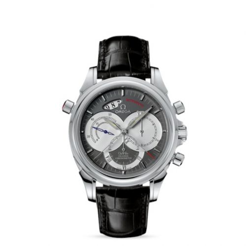 De Ville Co-Axial 41 Chronoscope Rattrapante Stainless Steel / Grey