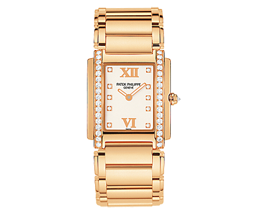 Twenty~4 4908/11 Rose Gold Timeless White