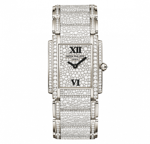 Twenty~4 4910 White Gold Gridless Diamond