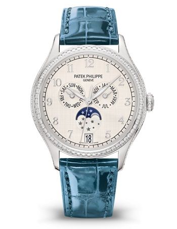 Annual Calendar 4947 White Gold / Silver