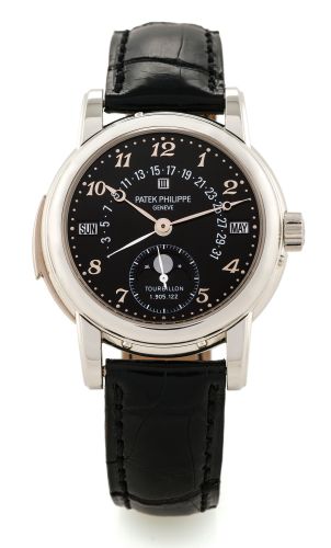 Tourbillon Minute Repeater Perpetual Calendar 5016 Platinum / Black Breguet