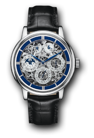 Master Grande Tradition Quantième Perpétuel 8 Jours SQ White Gold / Blue