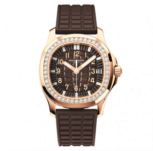 Aquanaut 5068 Rose Gold / Brown