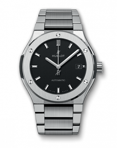 Classic Fusion 45 Titanium / Black / Bracelet