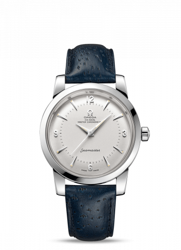 Seamaster 1948 Central Seconds Stainless Steel / Silver / Leather