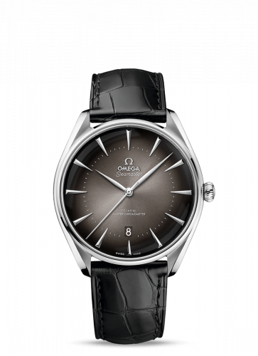 Seamaster Master Co-Axial 39.5 Paris Edition Stainless Steel / Grey / Alligator