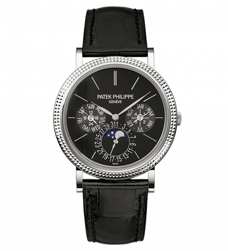 Perpetual Calendar 5139 White Gold / Black