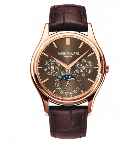 Perpetual Calendar 5140 Rose Gold Brown