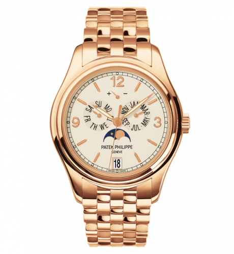Annual Calendar 5146 Rose Gold / Cream / Bracelet