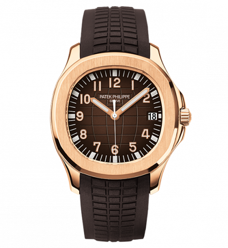 Aquanaut 5167 Rose Gold / Brown