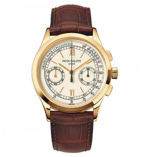 Chronograph 5170 Yellow Gold / Silver