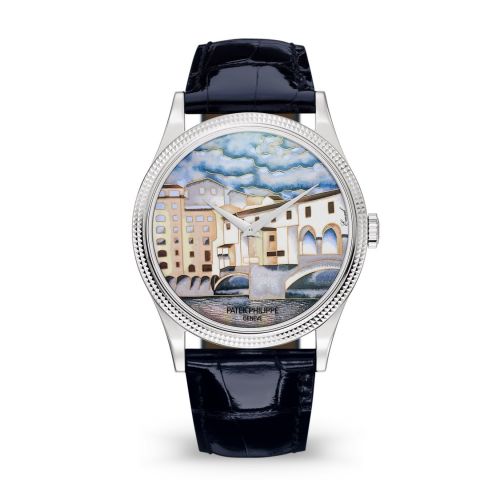 Calatrava 5177G Italian Scenes / Ponte Vecchio